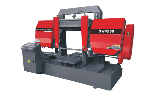 石排镇GW4250双柱龙门卧式带锯床