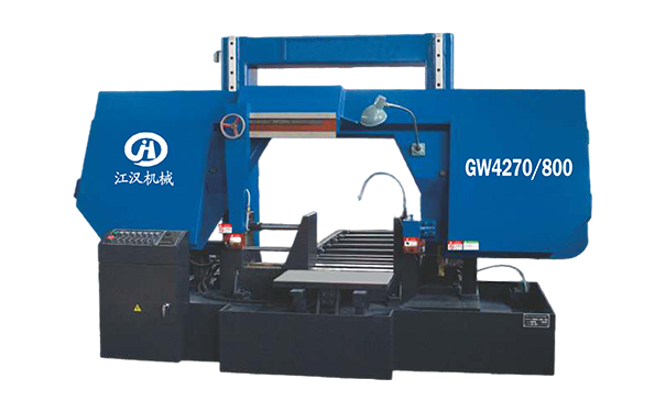 石排镇GW4270/800双柱龙门卧式带锯床